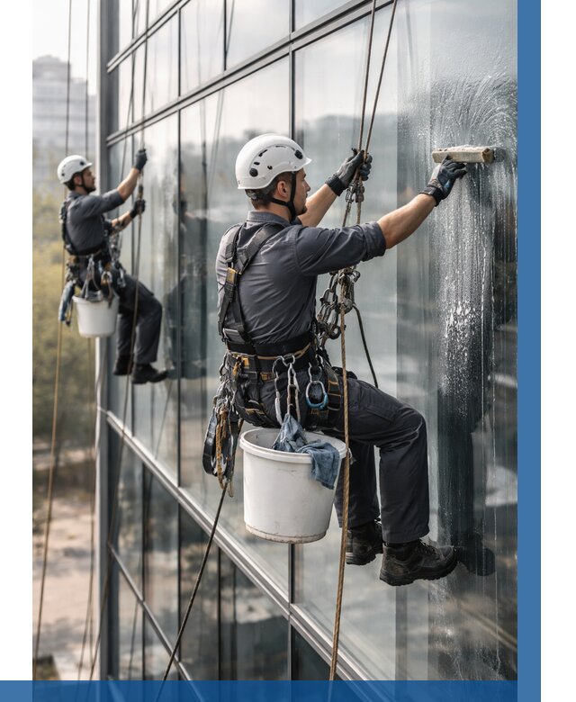 Мойка сплошного остекления в Ялуторовске, заказать от 310 р.| ВЫСОТНИК-Лтр