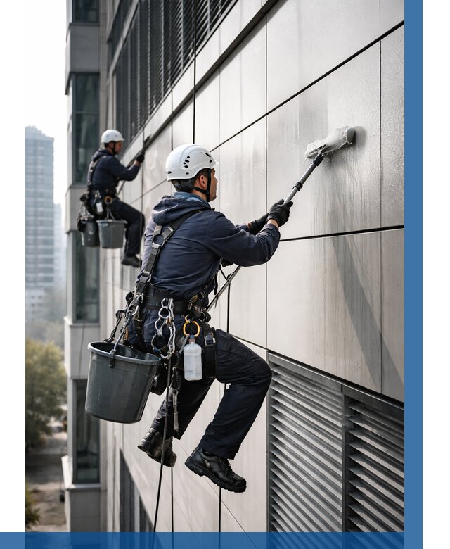 Мойка вентилируемого фасада в Ялуторовске от 258 р. | ВЫСОТНИК-Лтр