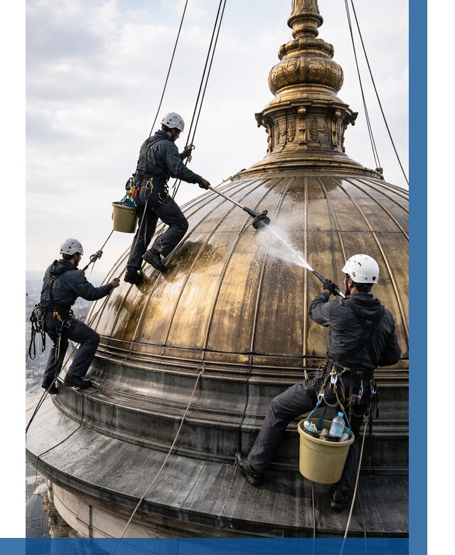 Мойка куполов и шпилей в Ялуторовске от 8263 р. - заказать | ВЫСОТНИК-Лтр