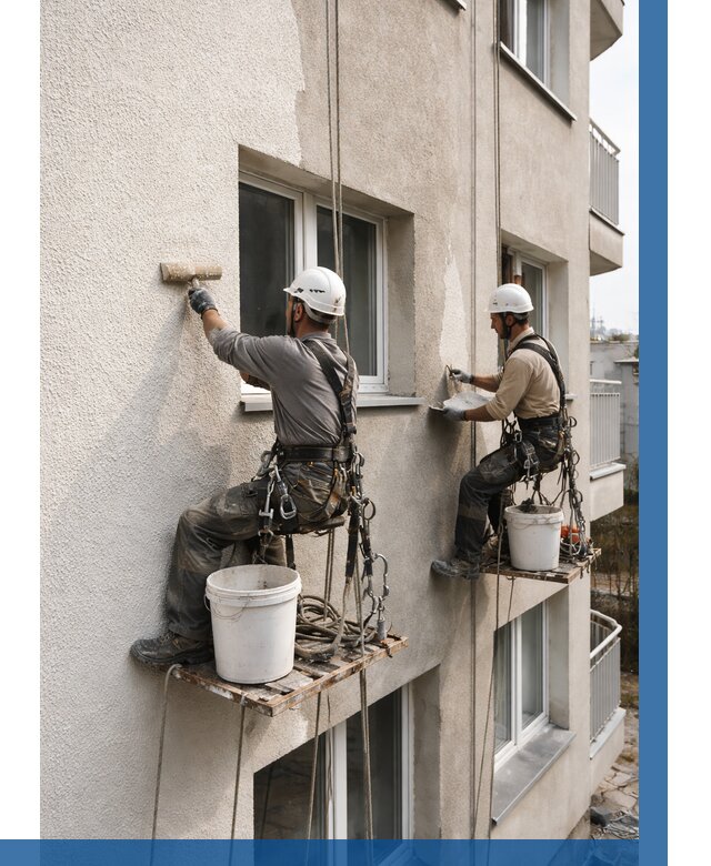 Нанесение короеда на фасад в Ялуторовске от 465 р. | ВЫСОТНИК-Лтр