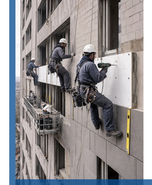 Монтаж фасадных термопанелей высокого качества в Ялуторовске