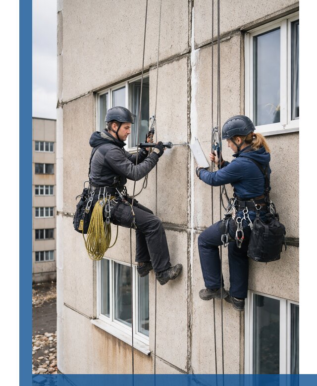 Герметизация межпанельных швов тёплым швом в Ялуторовске