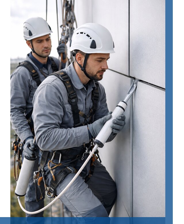 Герметизация швов вилатермом в Ялуторовске от 620 р. | ВЫСОТНИК-Лтр