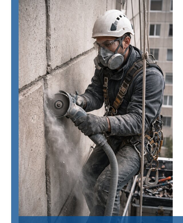 Штробление межпанельных швов в Ялуторовске качественно и быстро