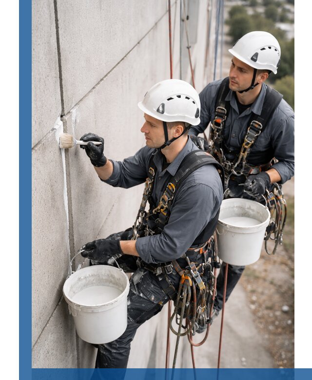 Противогрибковая обработка швов в Ялуторовске для фасадов и кровель