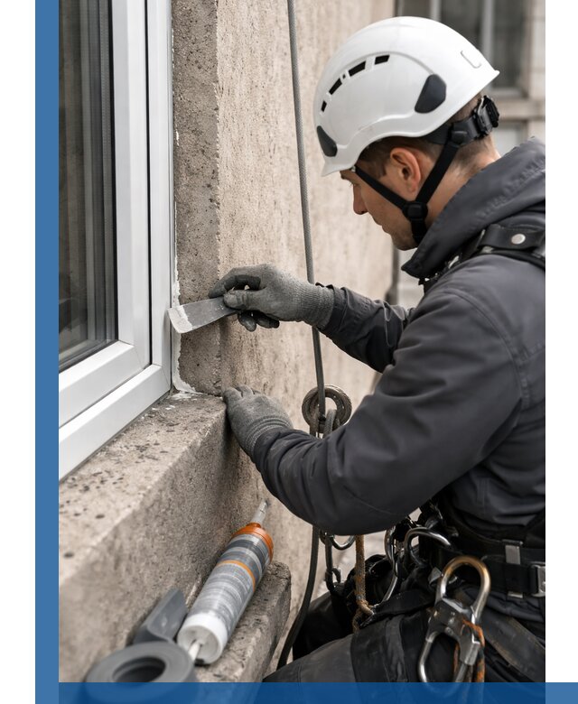 Герметизация монтажных швов окон в Ялуторовске с гарантией качества