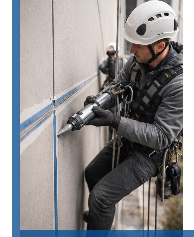 Герметизация стыков фасадных панелей в Ялуторовске качественно и быстро