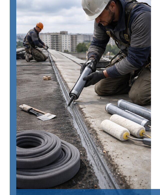 Герметизация швов кровли в Ялуторовске с гарантией герметичности