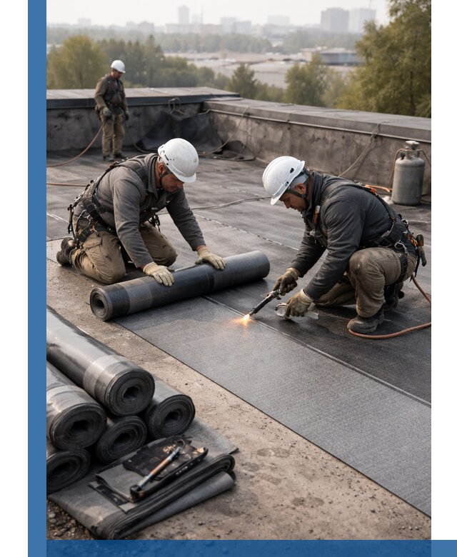 Монтаж мягкой кровли в Ялуторовске профессионально и надежно
