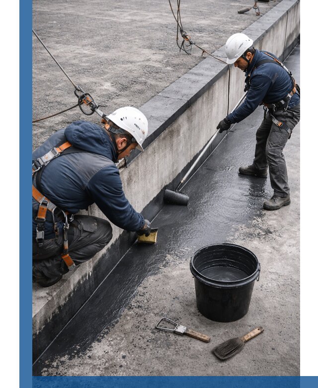 Гидроизоляция кровли жидкой резиной профессионально в Ялуторовске