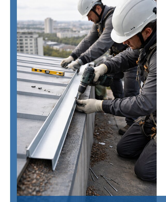 Монтаж капельника на кровле в Ялуторовске с гарантией качества