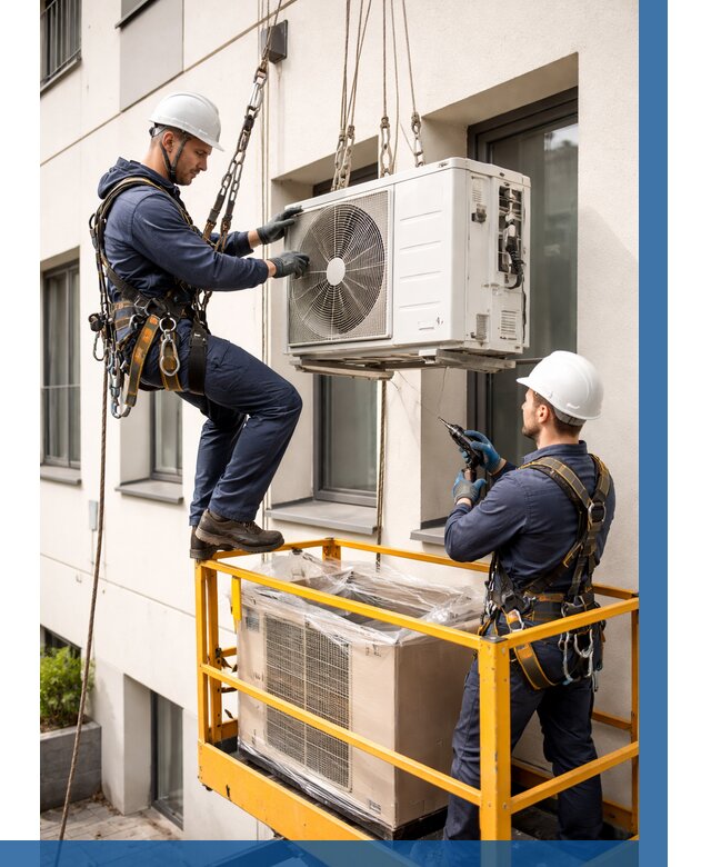 Демонтаж внешнего блока кондиционера в Ялуторовске от 3615 р. | ВЫСОТНИК-Лтр