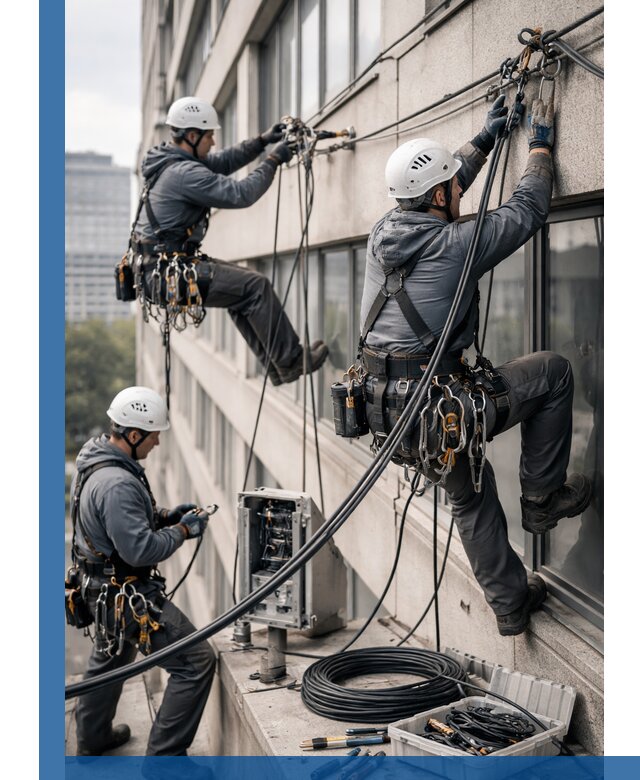 Прокладка оптоволоконного кабеля в Ялуторовске под ключ с тестированием