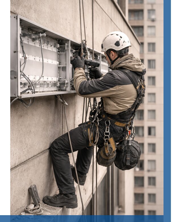 Ремонт вывески на высоте в Ялуторовске от 4648 р. | ВЫСОТНИК-Лтр