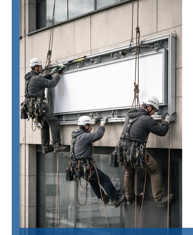 Профессиональный монтаж светового короба под ключ в Ялуторовске