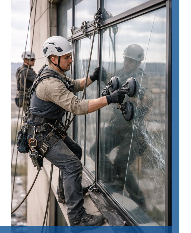 Замена стекла в витраже в Ялуторовске под ключ от 8780 р. | ВЫСОТНИК-Лтр