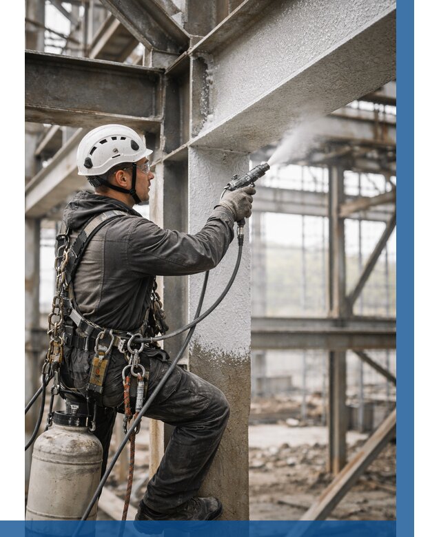 Огнезащита металлоконструкций от 775 р. | ВЫСОТНИК-Лтр в Ялуторовске