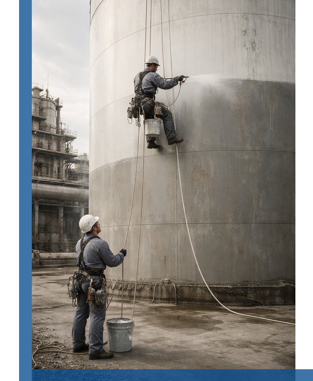 Покраска стальных резервуаров и емкостей в Ялуторовске профессионально