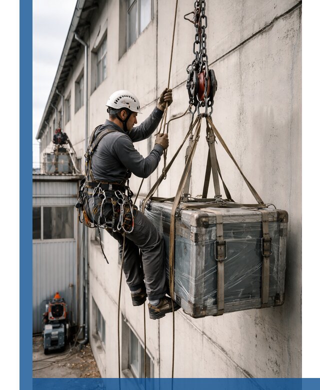 Подъем грузов на высоту в Ялуторовске для промышленных объектов