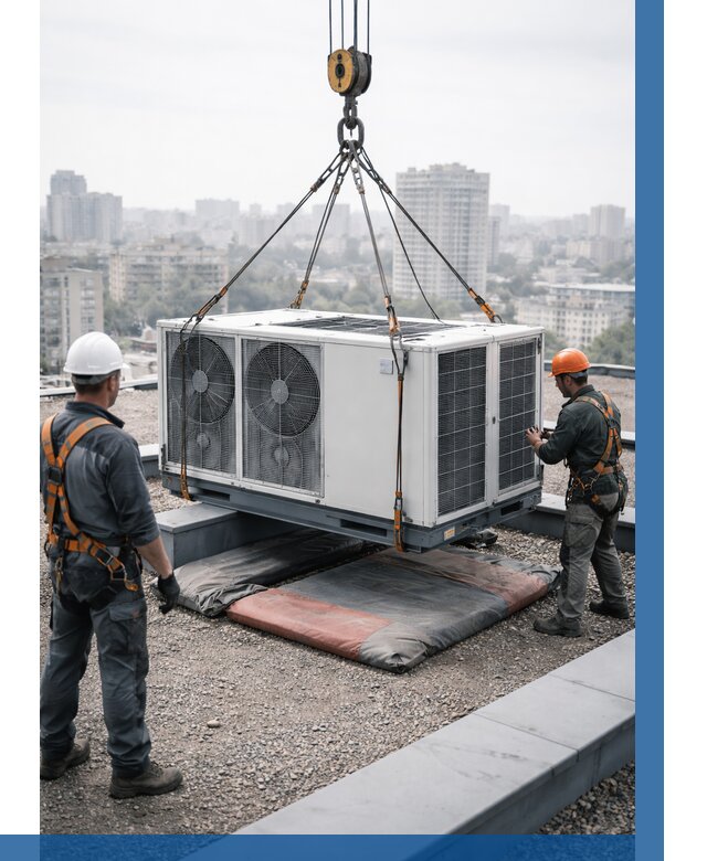 Подъем груза на крышу в Ялуторовске от 5165 р. | ВЫСОТНИК-Лтр заказать