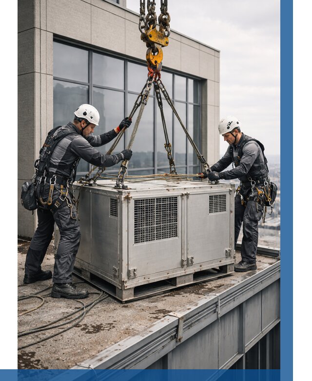 Такелажные работы на высоте в Ялуторовске от 8263 р. | ВЫСОТНИК-Лтр