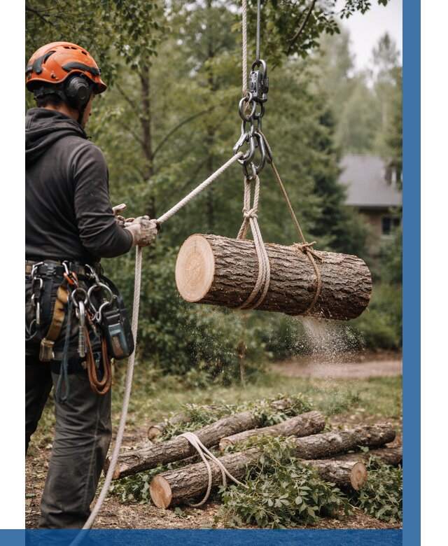 Валка деревьев частями в Ялуторовске от 7747 р. | ВЫСОТНИК-Лтр