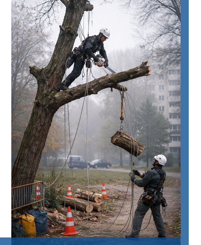 Удаление аварийных деревьев в Ялуторовске от 15494 р. | ВЫСОТНИК-Лтр