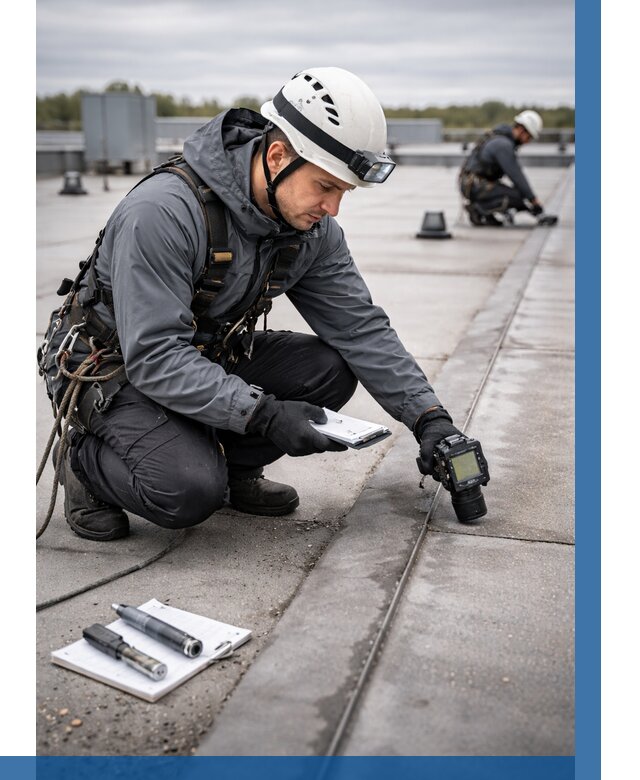 Обследование кровли на протечки в Ялуторовске от 4648 р. | ВЫСОТНИК-Лтр