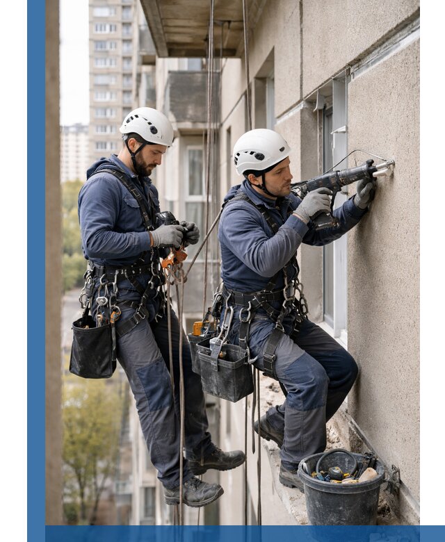 Промышленные альпинисты высотные работы и монтаж в Ялуторовске